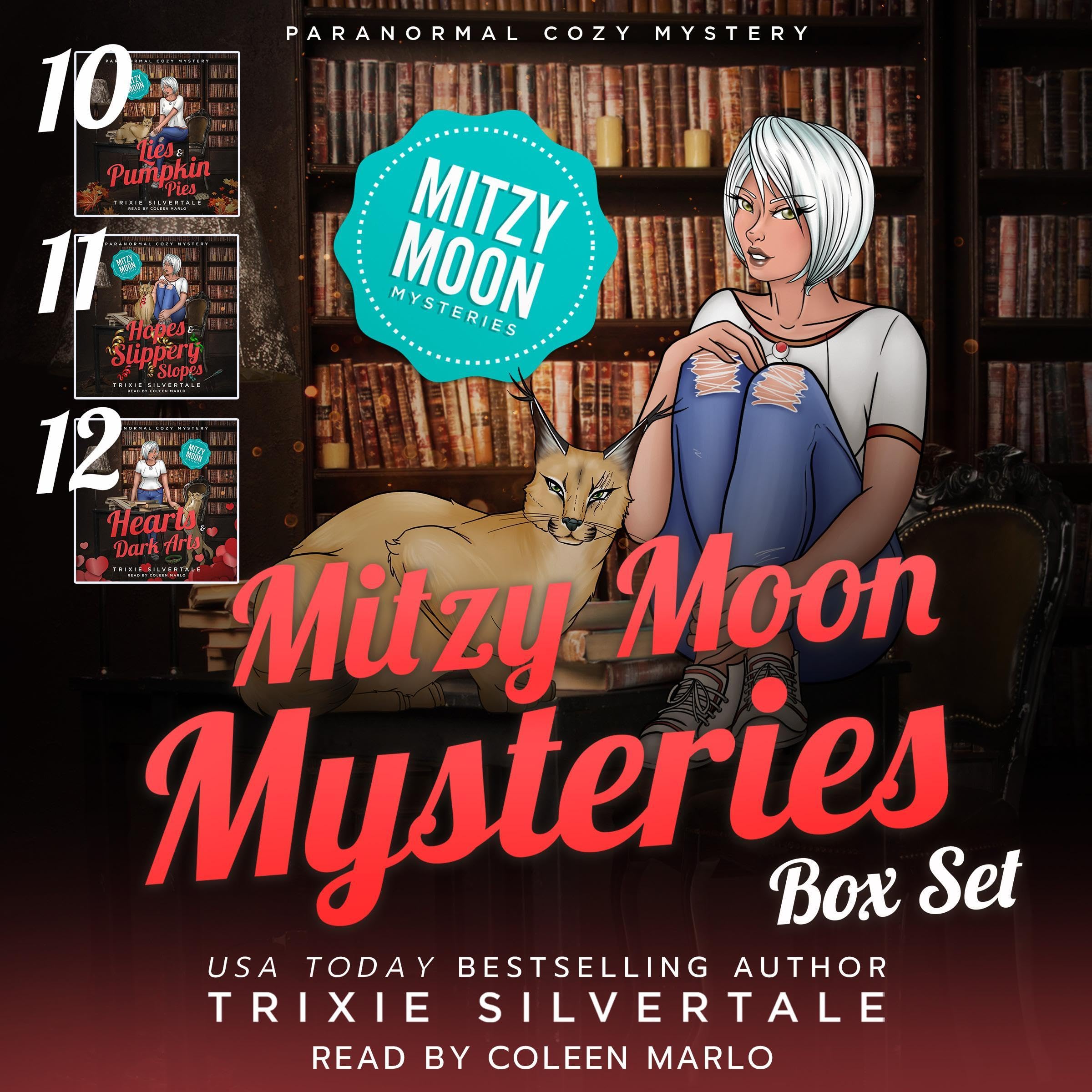 Mitzy Moon Mysteries, Books 10-12