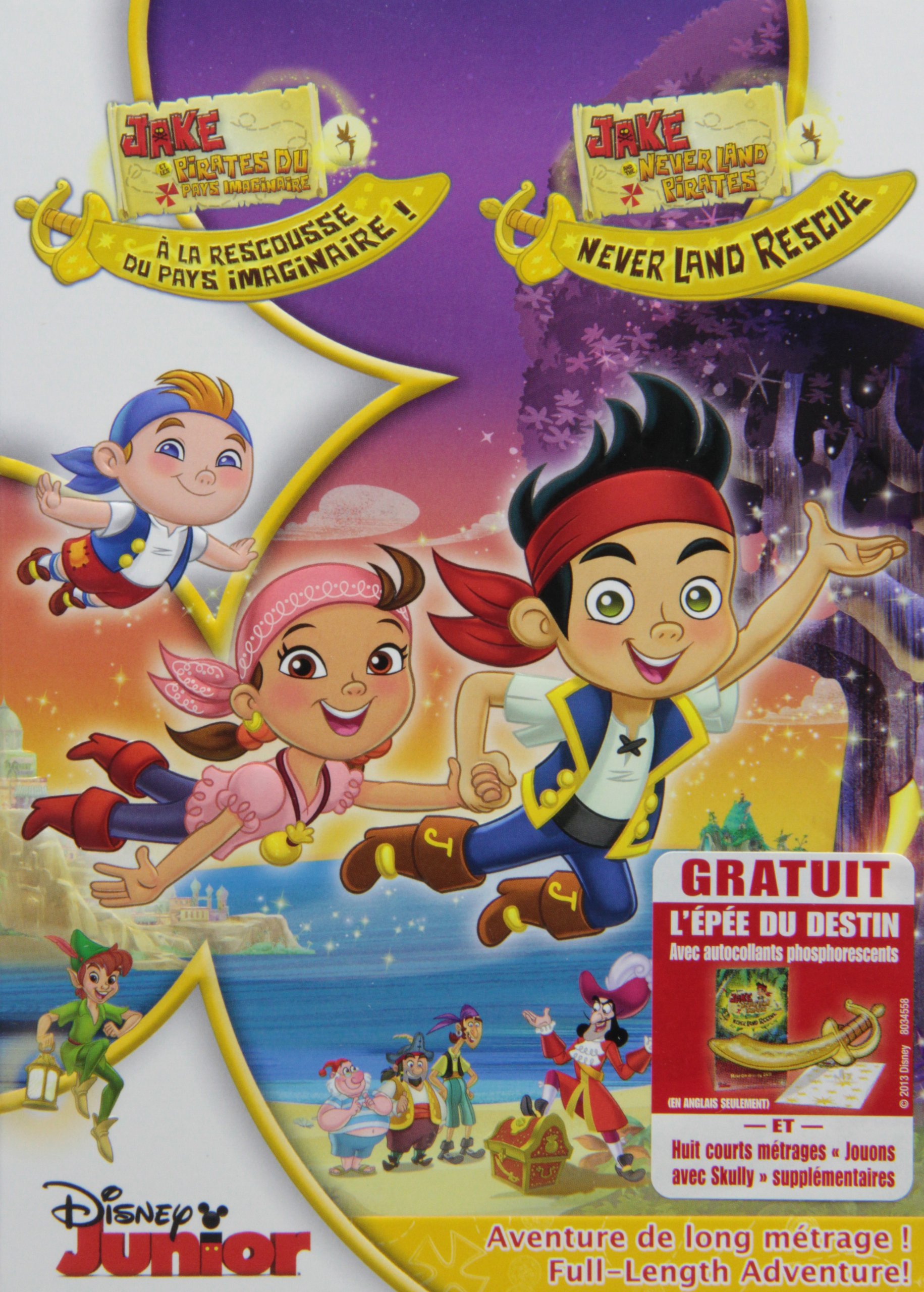 Disney Jake And The Never Land Pirates: Jake's Never Land Rescue [DVD]