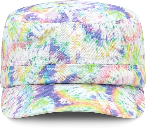 Miniatura 7 de El Sombrero Depot Cadet ejército algodón lavado gorra militar Sombrero Estilo