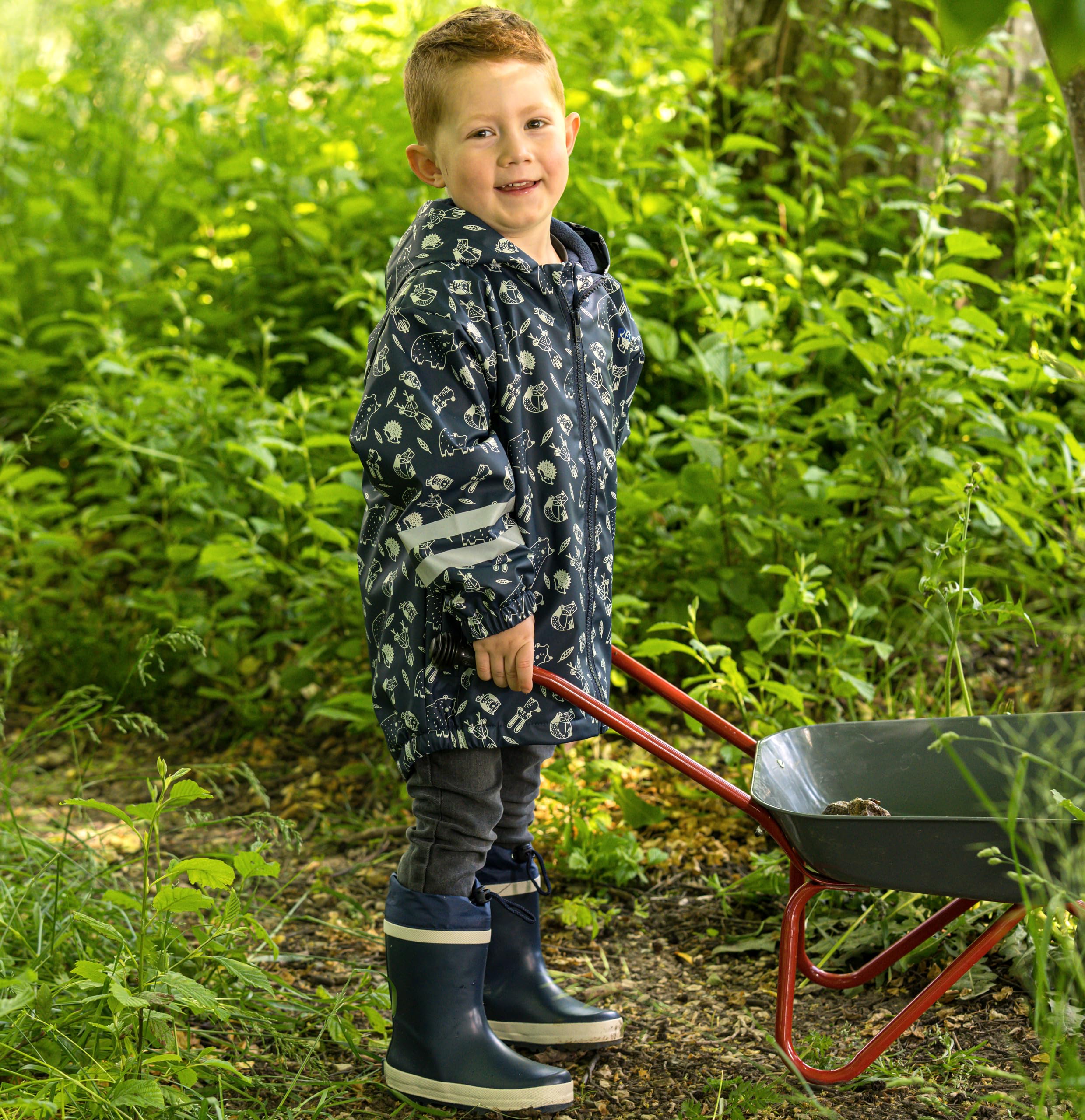 Playshoes Zweiteiliger Regenanzug Fleece-Futter – Bild 3