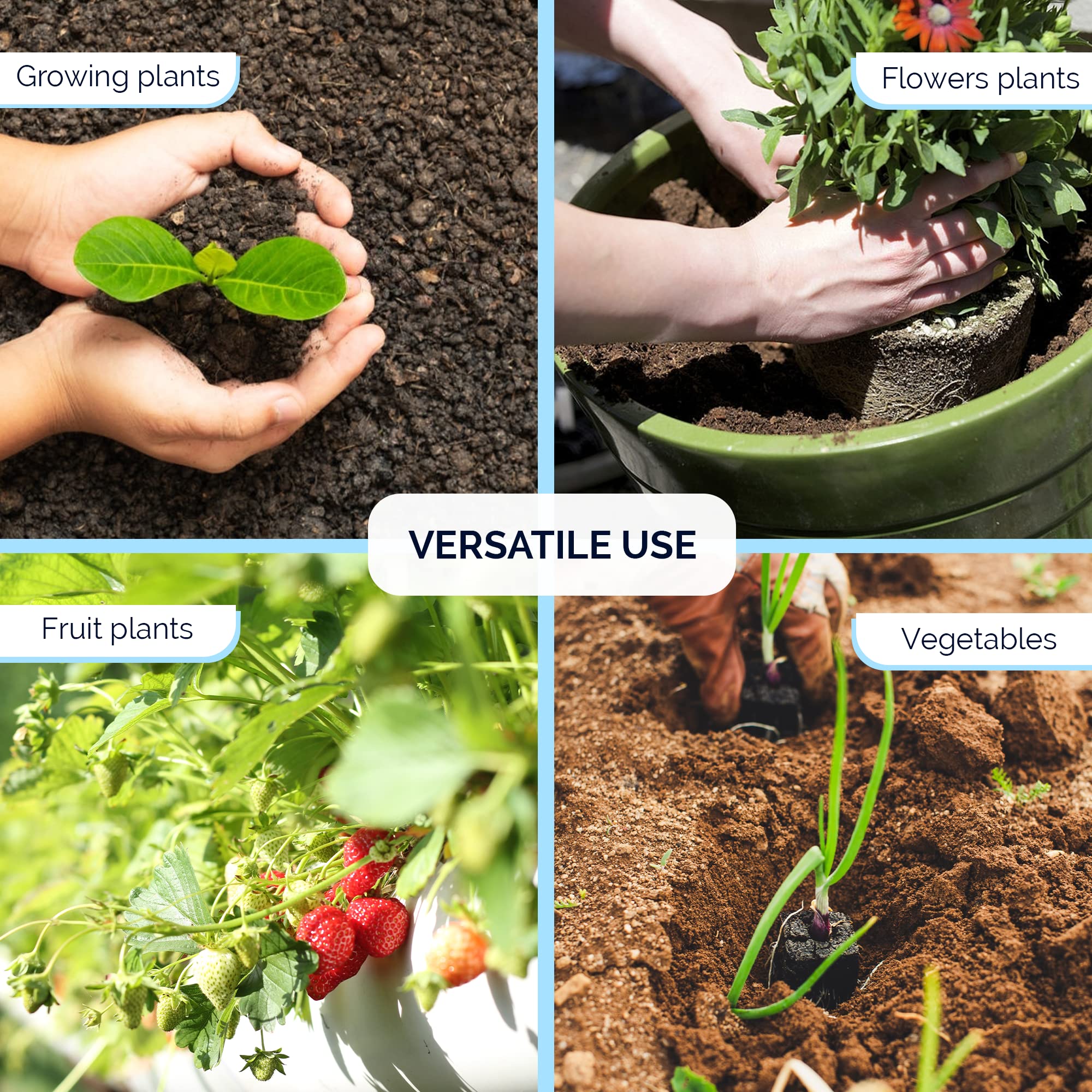 Buy Pelle & Sol 60L MultiPurpose Compost Soil Bag Organic Soil Seed