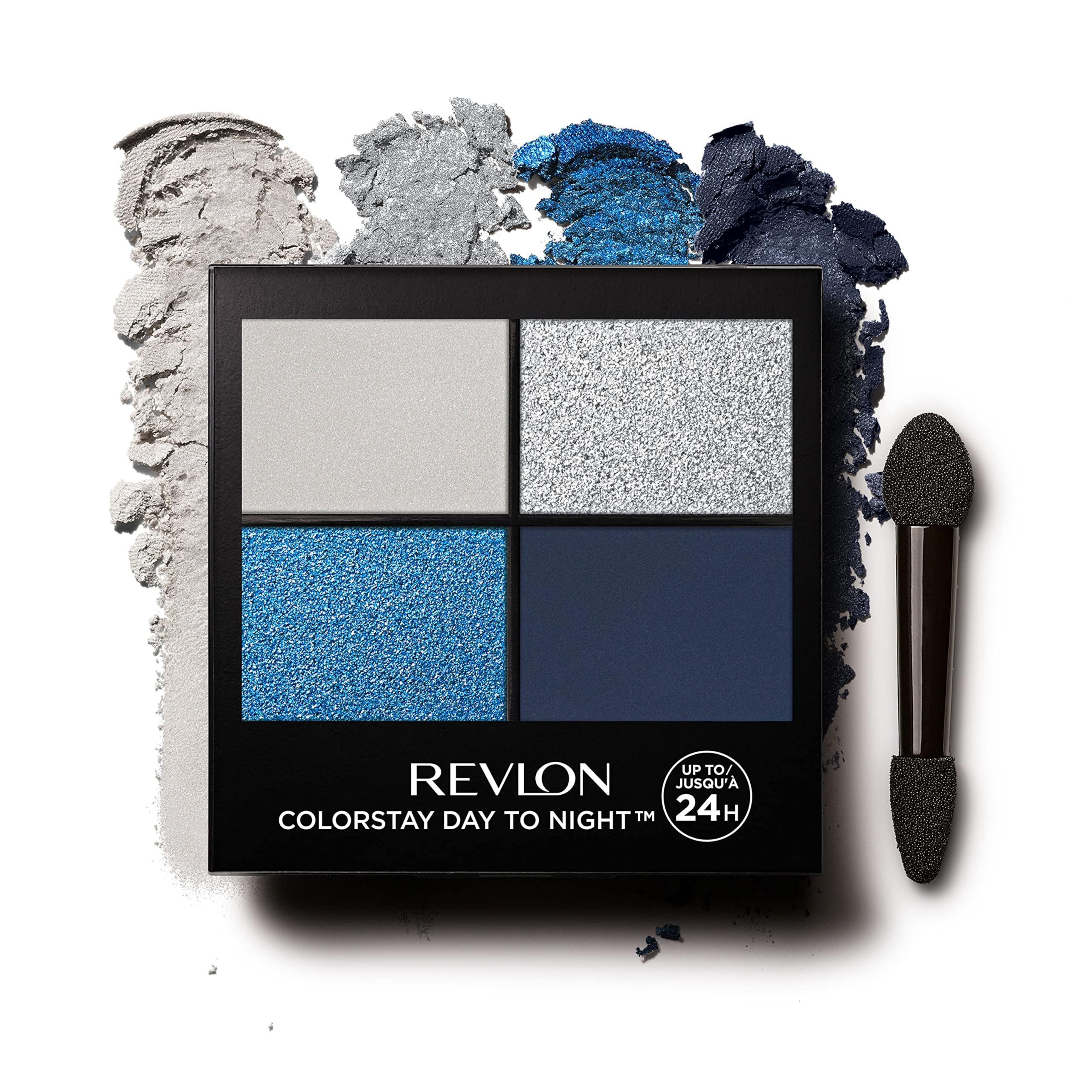 Revlon Colorstay Day To Night Eyeshadow Quad Longwear Shadow Palette With Transitional Shades And Buttery Soft Feel Crease & Smudge Proof 580 Gorge