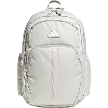 adidas Unisex Prime Backpack for Work Travel Bag for Men and Women with Padded Compartment for Laptop Backpack Bag 1 Piece Alumina Beige/White One Size Prime Backpack for Work