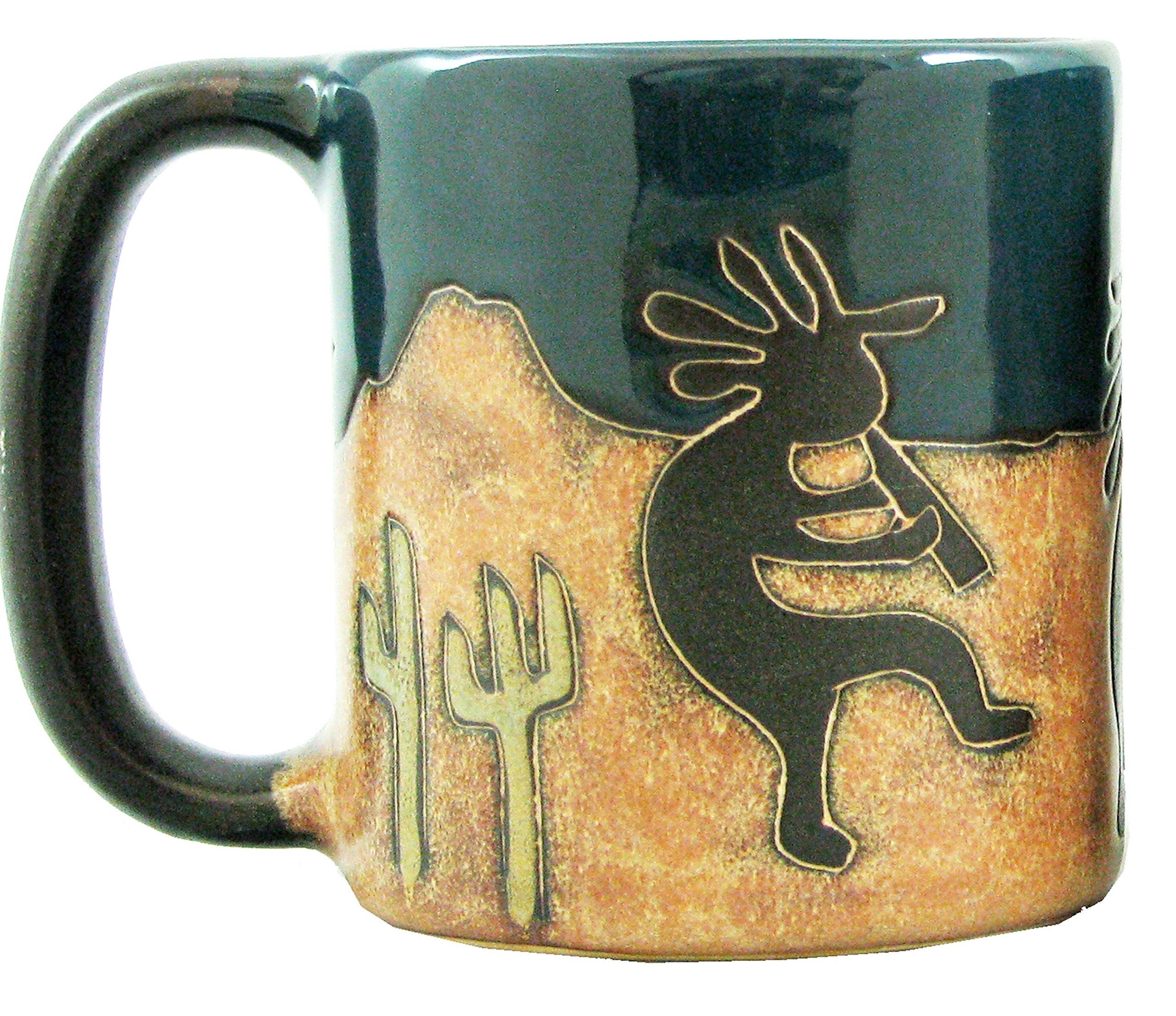 Amazon.com: Mara Stoneware Mug - Desert Kokopelli - 16 oz : Home