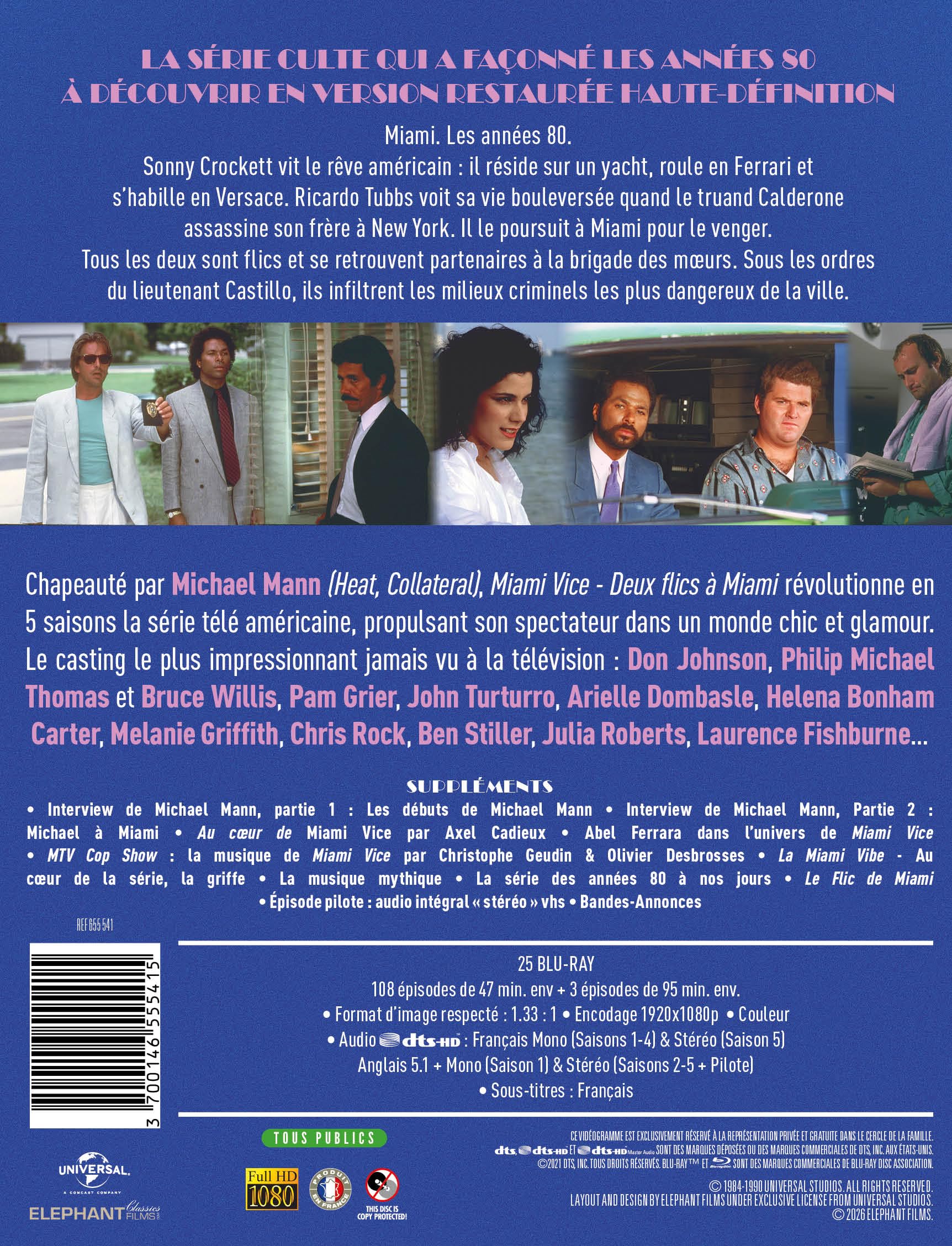 Miami Vice (Deux flics à Miami) - Intégrale de la série