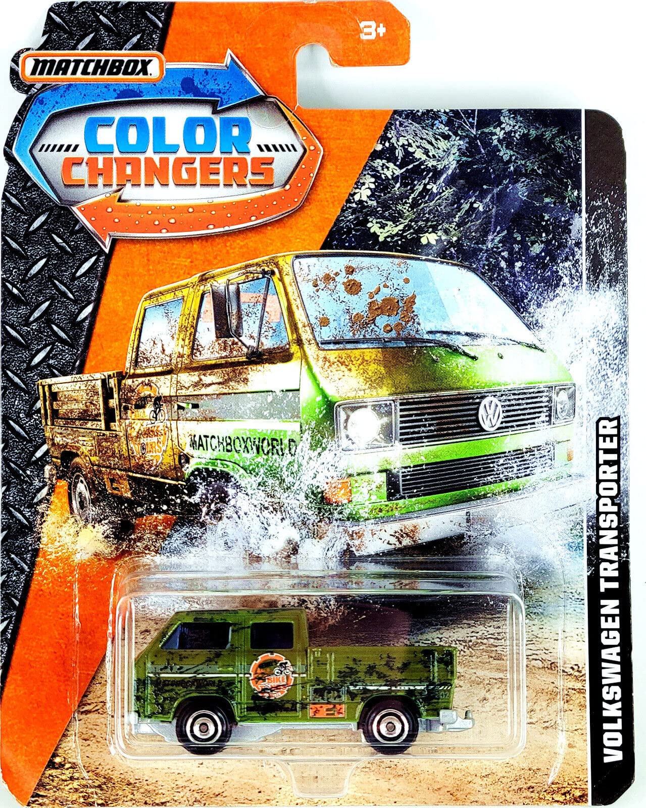 MatchboxColor Changers Transporter (Muddy Green)