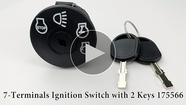 7♡ Amazon.com : JEENDA 7-Terminals Ignition Starter Switch