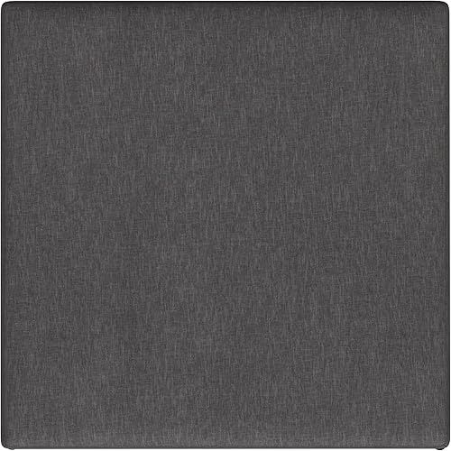 Miniatura 291 de SIMPLIHOME Owen - Bandeja rectangular moderna de mediados de siglo de 34 pulgadas de ancho, otomana pequeña para almacenamiento de mesa auxiliar, en