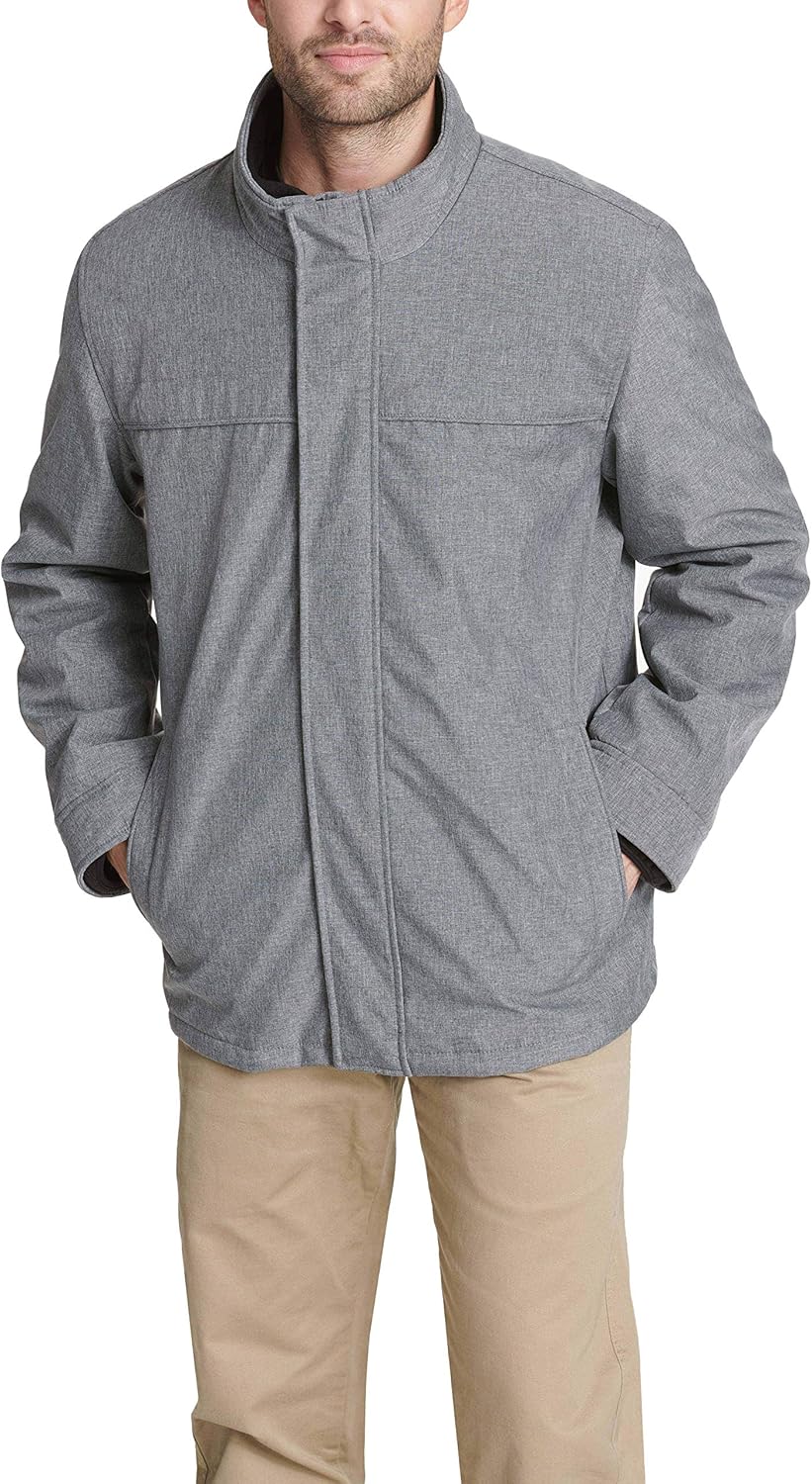 DOCKERS mens 3-in-1 Soft Shell Systems Jacket With Fleece Liner