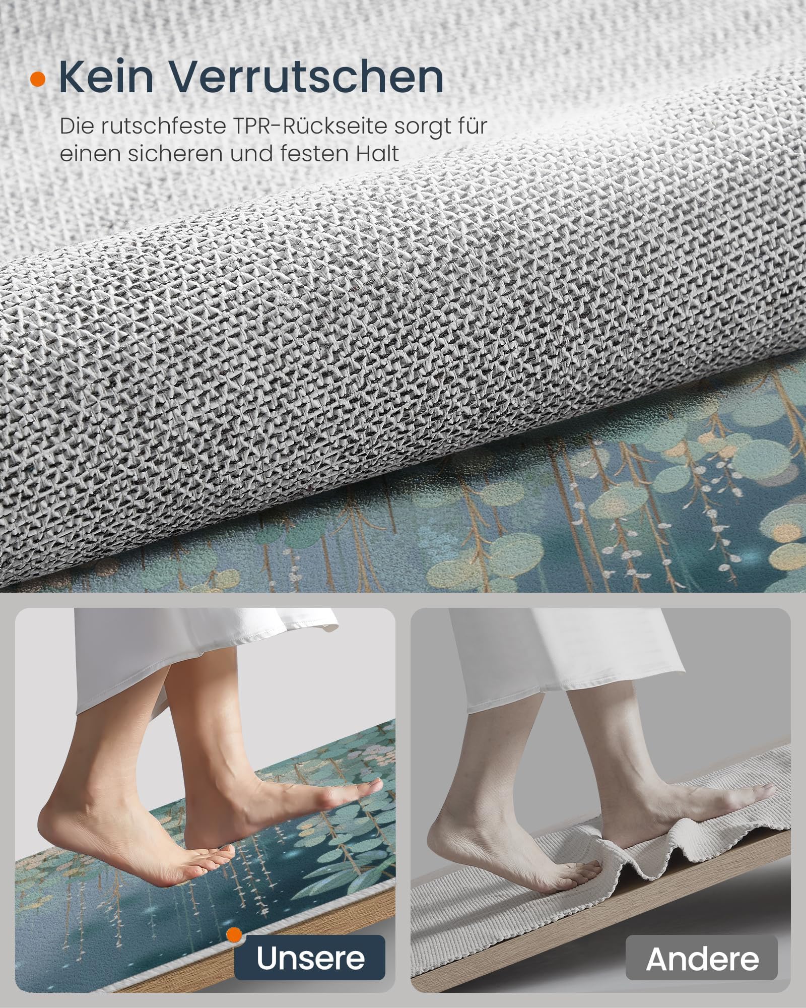 Tapis Rond Feuilles D'Eucalyptus Aquarelle 100 Cm, Lavable En Machine Pour Salon, Ne Perd Pas Ses Poils, Antidérapant | Tapis Esthétique Végétale Pour Chambre À Coucher Chambre D'Enfant, Vert Foncé
