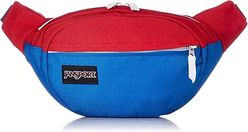 JanSport Fifth Avenue, Cangurera para mujer, RojoBlancoAzul), JS00TAN1
