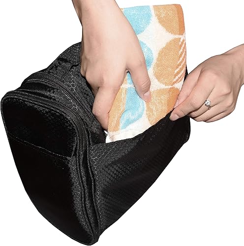 Miniatura 6 de Freegrace bolso para baño premium - organizador para viajes - gancho para colgar duradero - perfecto para accesorios cosméticos artículos personales