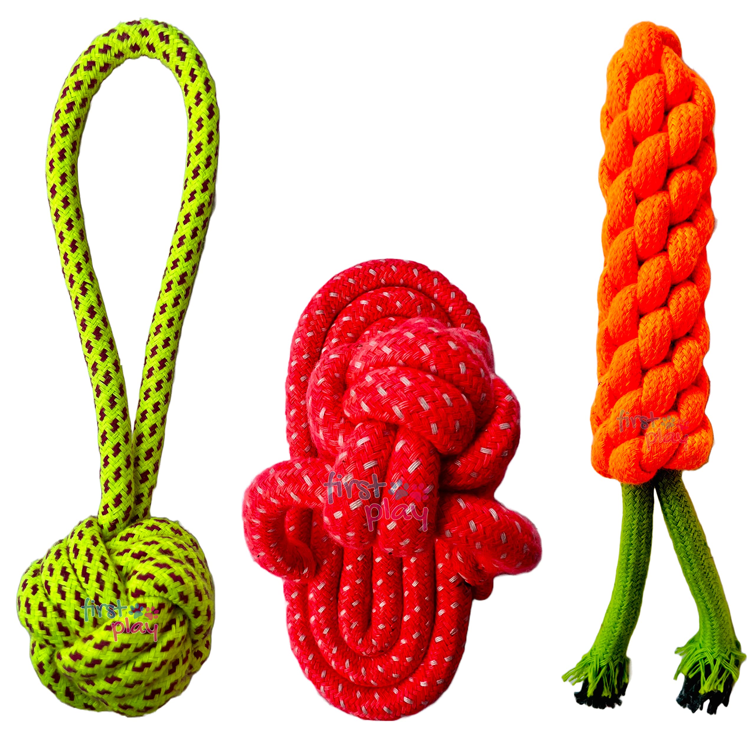 See full amazon price history chart for First Play Dog Toys I Set of 3 Safe Cotton Rope Dog Toys I Puppy Chew Teething Rope Toys for Teeth Cleaning and Playing I Dog Training I Rope Toys for Dogs First Play Dog Toys I Set of 3 Safe Cotton Rope Dog Toys I Puppy Chew Teething Rope Toys for Teeth Cleaning and Playing I Dog Training I Rope Toys for Dogs (B0BHT6QDVX) Amazon Price History, Amazon Price Tracker