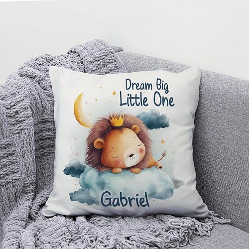 Vista 47 de Hyturtle Almohada personalizada con anuncio de nacimiento para niños (inserto incluido), regalo para bebé niño, almohada de estadísticas