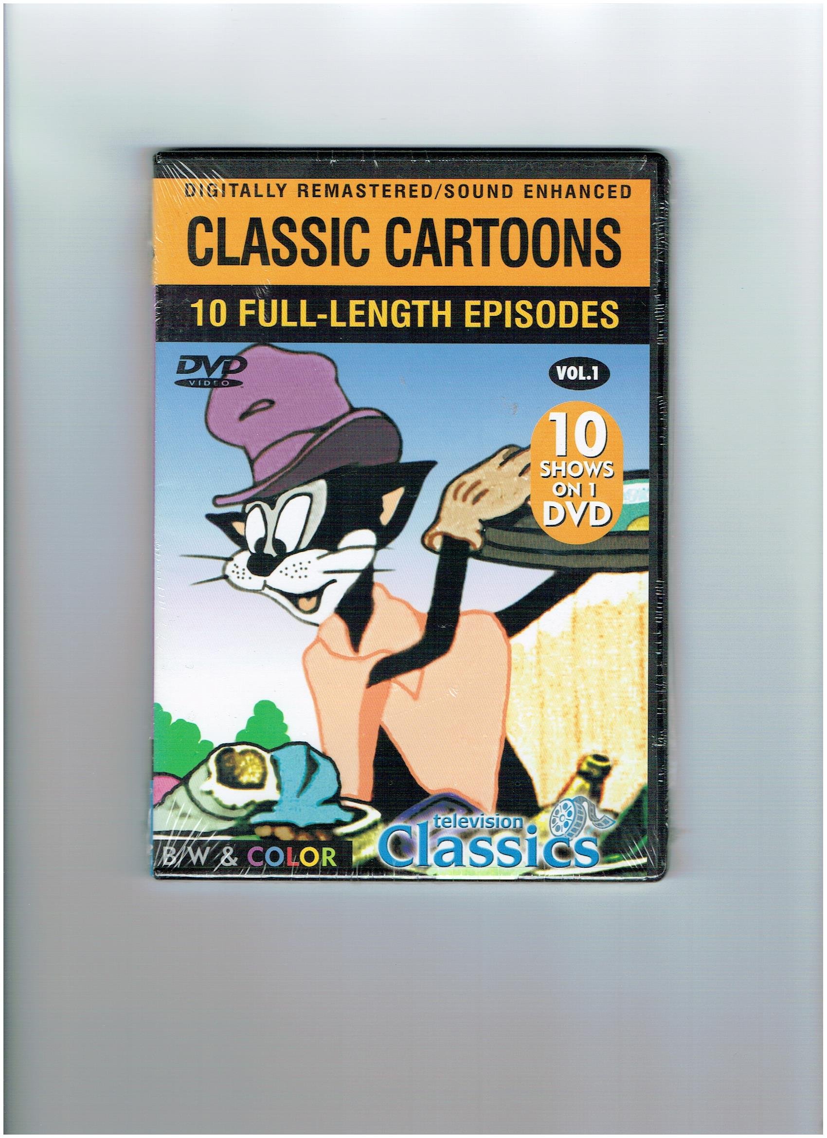 Classic Cartoons 10 Full-Length Episodes [DVD]