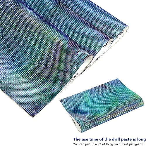 Vista 13 de Outus 12000 piezas de lámina de strass Bling Bling, calcomanías de strass, autoadhesivas, calcomanías para decoración de autos DIY, calcomanías