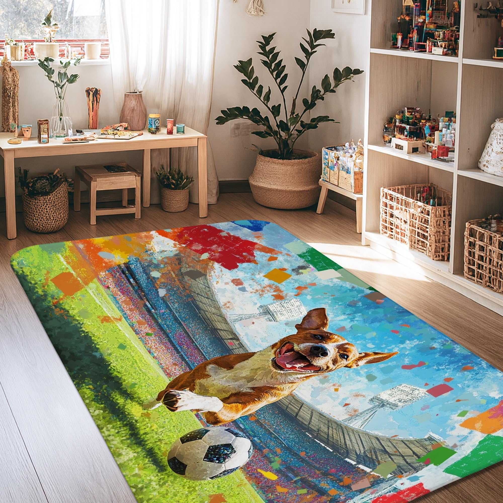 Tapis pour chien antidérapant évite les glissades et décoloration