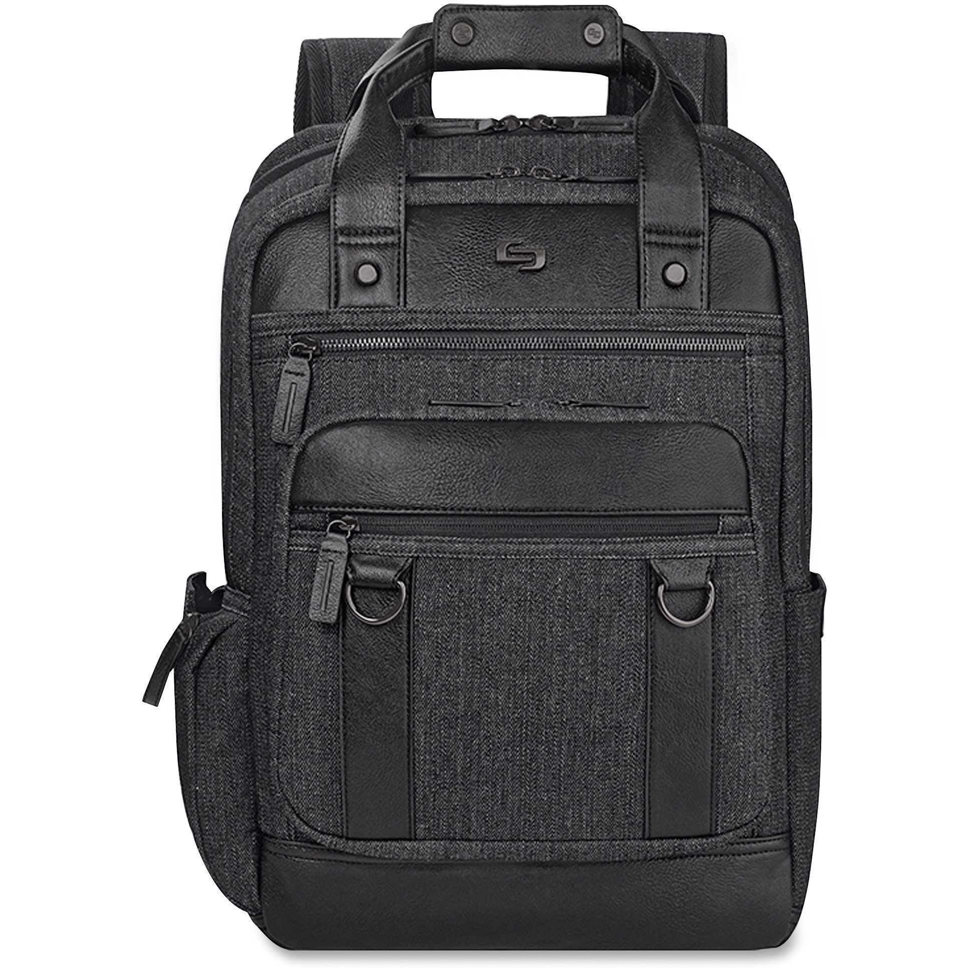 Solo New York Solo New York Executive Backpack with Padded Compartment for Laptops Up to 15.6-Inches, Brown (EXE735-4U2)