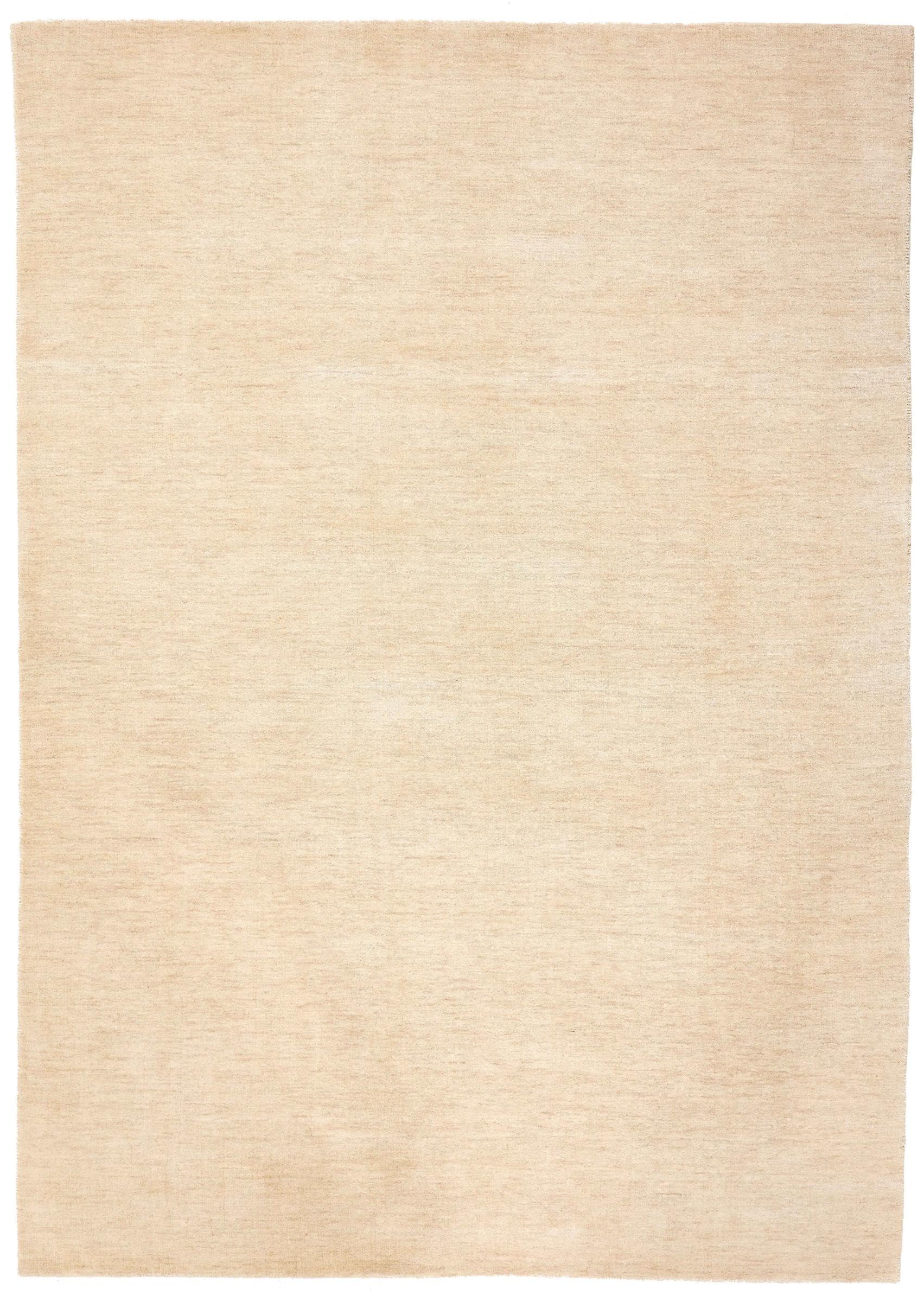 Tapis d'Orient moderne Horizon Uni 59x89 cm en laine d'Inde