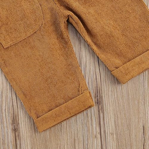 Miniatura 7 de Overol con tirantes para niños y niñas pequeños, pantalones con tirantes sólidos, pantalones halter enterizos