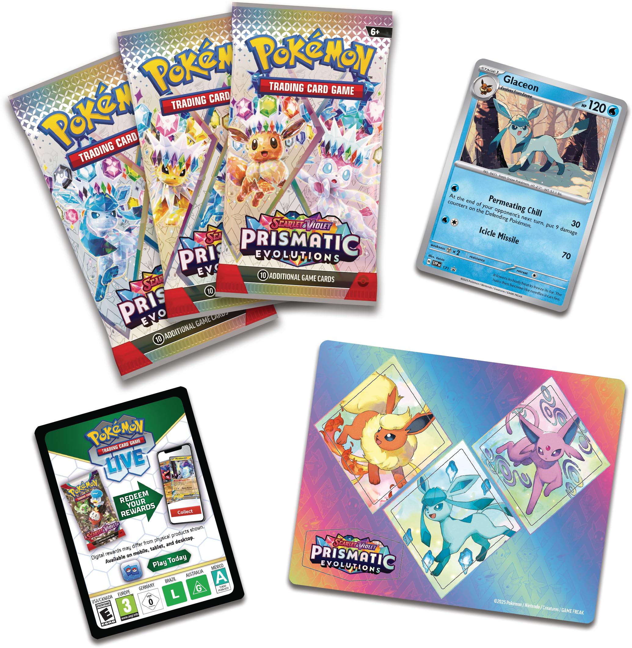 Pokémon TCG: Scarlet & Violet—Prismatic Evolutions Tech Sticker