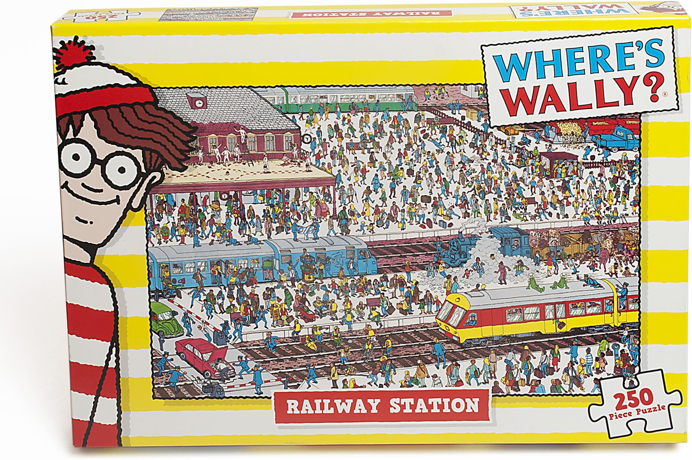 Paul Lamond Where's Wally Puzzle Railway Station (250 Pieces)
