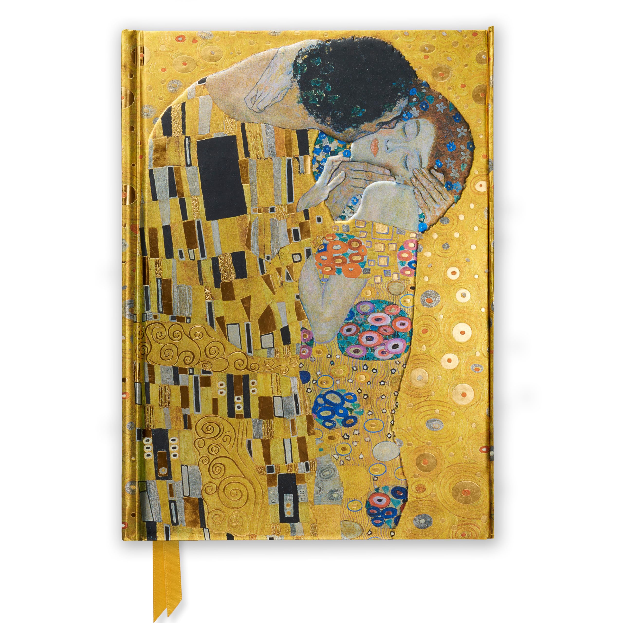 Gustav Klimt: The Kiss (Foiled Slimline Journal) by Flame Tree Studio NOTEBOOK