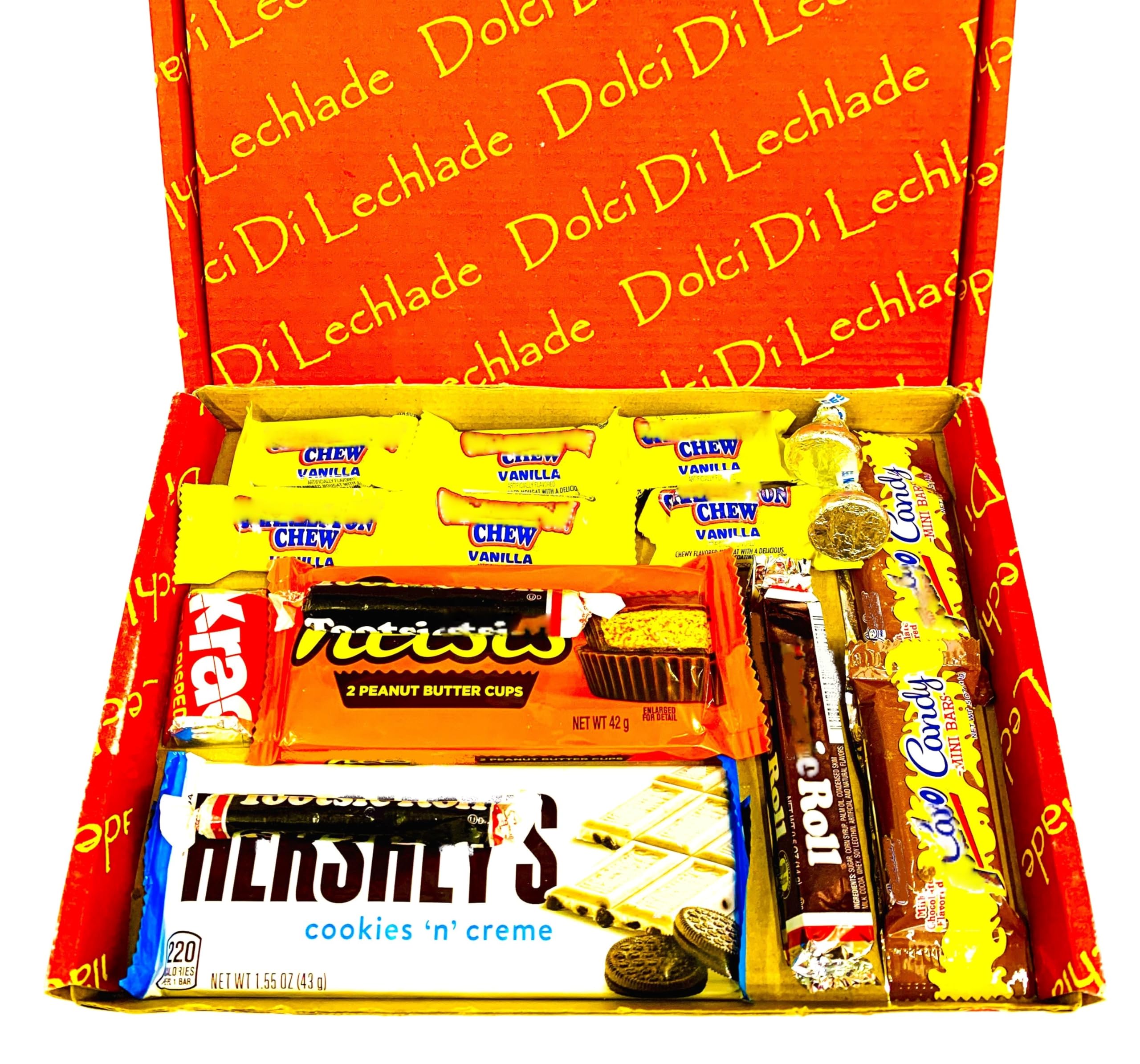 American Chocolate Gift Box By Dolci Di Lechlade Sweets USA Candy Dairy Chocolates Sweet Milk White Easter Eggs Present Peanut Butter Mothers Day