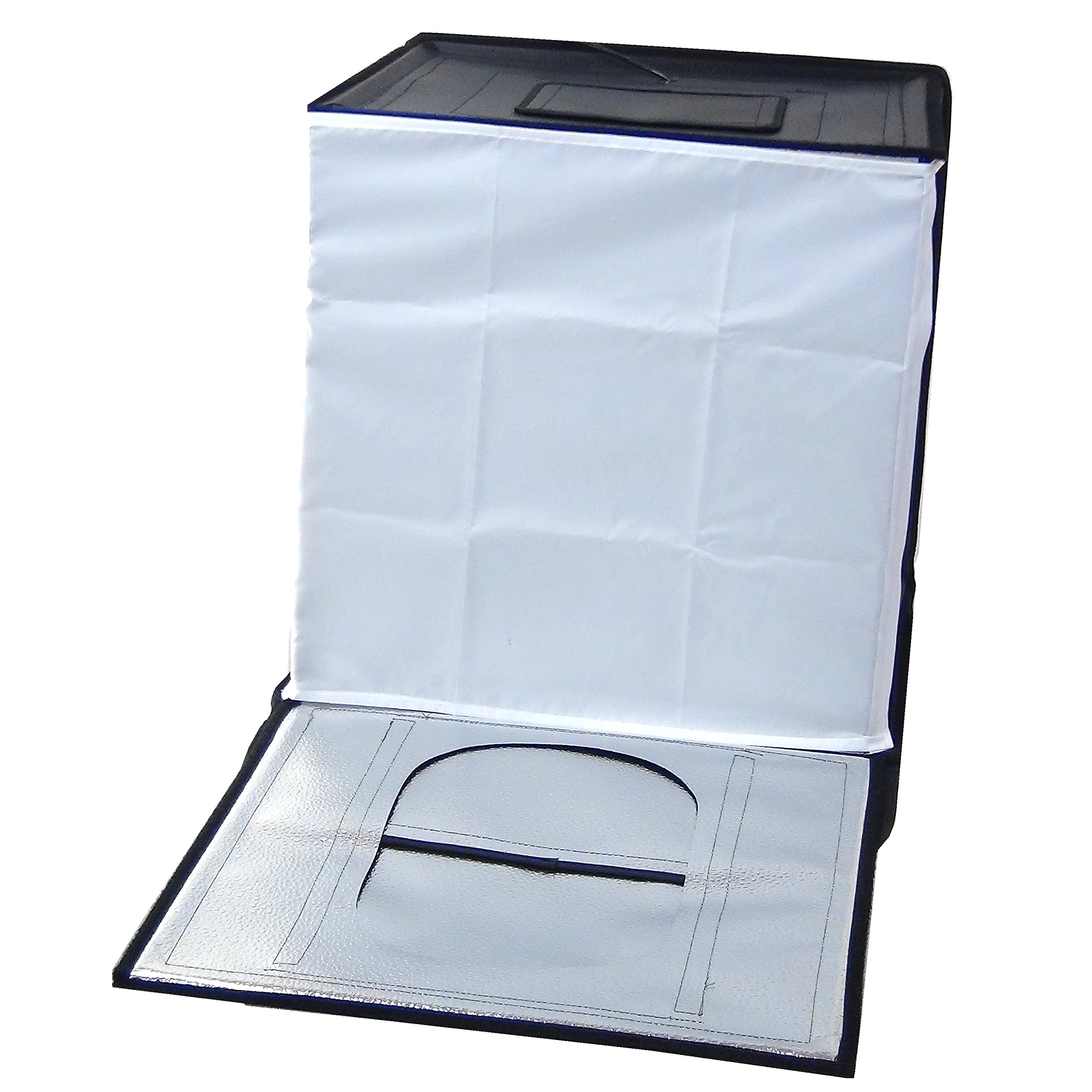 DynaSun PB04 Kit Tenda Luce Softbox Da Tavolo 40cm – Cubo Fotografico Professionale Con 4 Sfondi (Bianco, Nero, Blu, Rosso) Per Foto Di Prodotto E Aste Online - 2