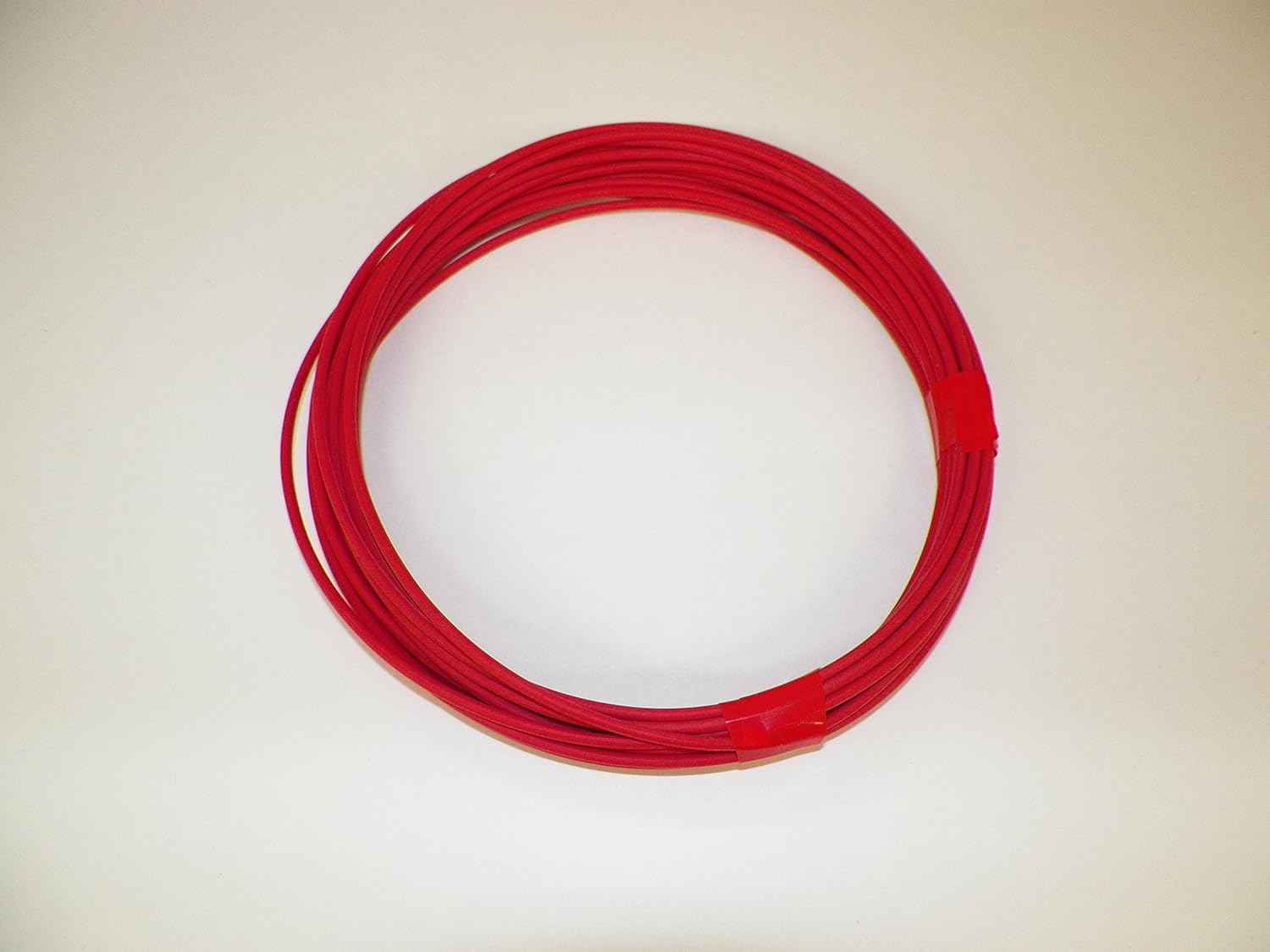 RED Automotive GXL Copper Wire, 12 GA, AWG, Gauge .142. High Heat, Resist Abrasions. for Truck, Motorcycle, RV. General Purpose. DEFFERENT Lengths Available. (10 Foot Coil) (10 Foot Coil)