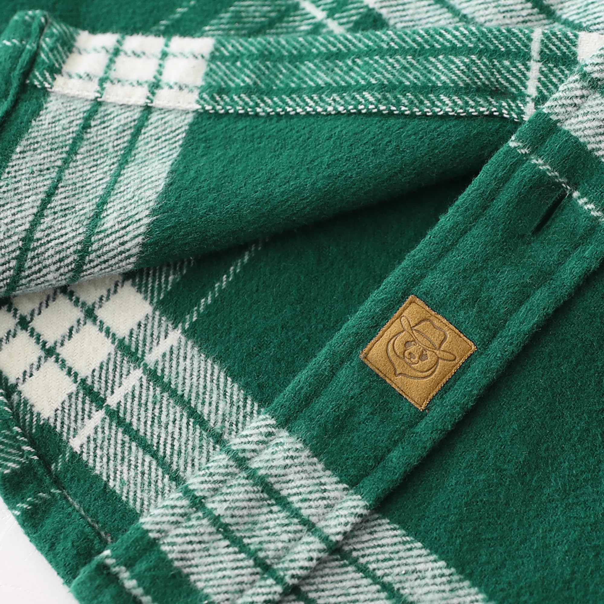 Dubinik® 13oz super ciężka koszula flanelowa męska z długim rękawem, ciepła bawełna na co dzień, ciężka koszula robocza