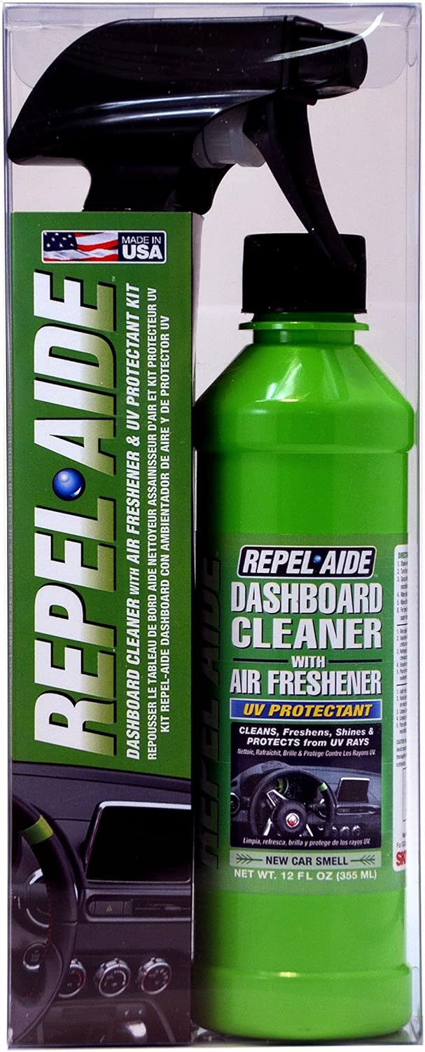 RepelAide Dashboard Cleaner with Air freshener and UV