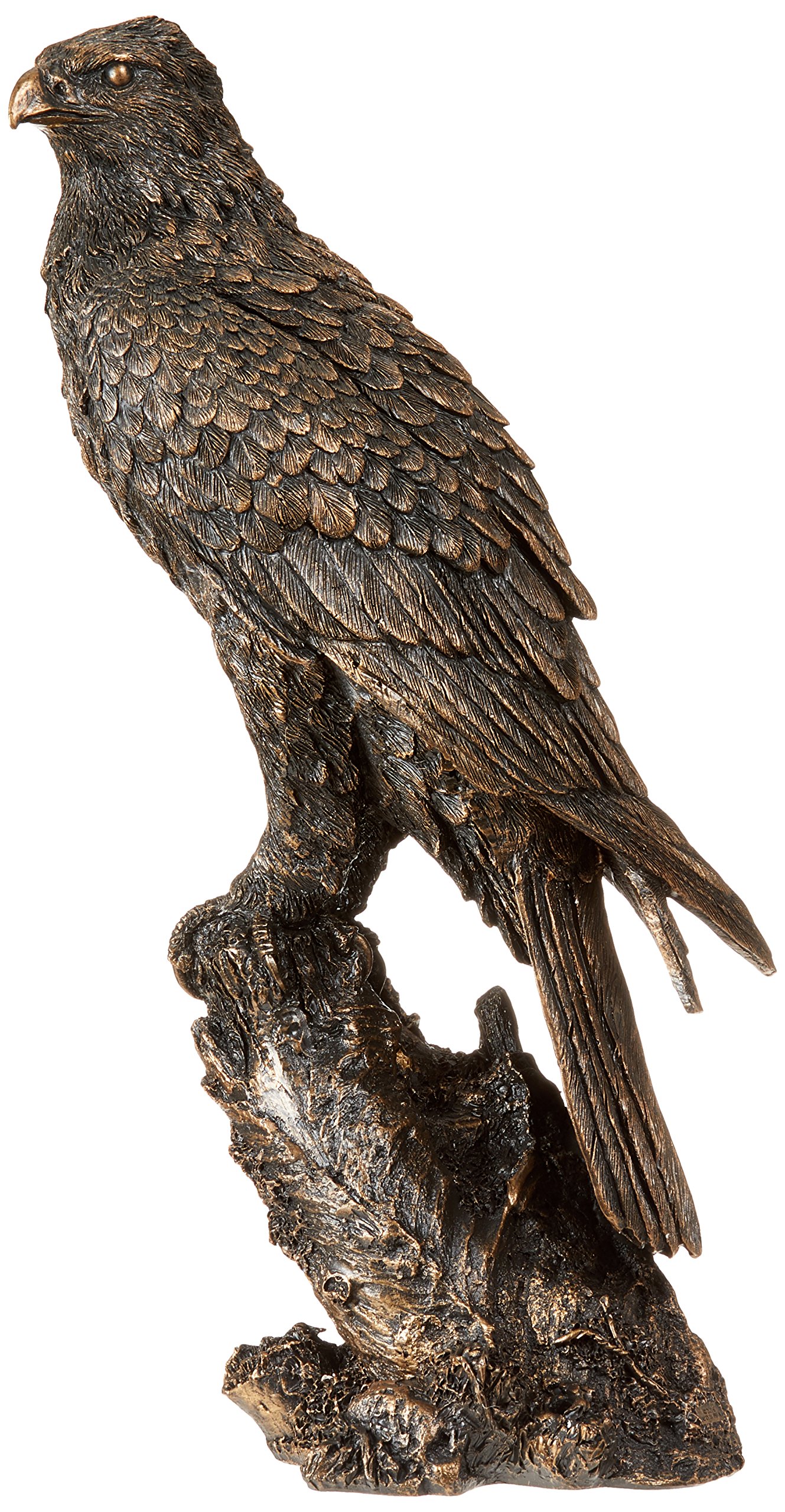 Border fine Arts Studio Bronze Eagle Figurine, Resin, colourful, 140 x 140 x 330 cm