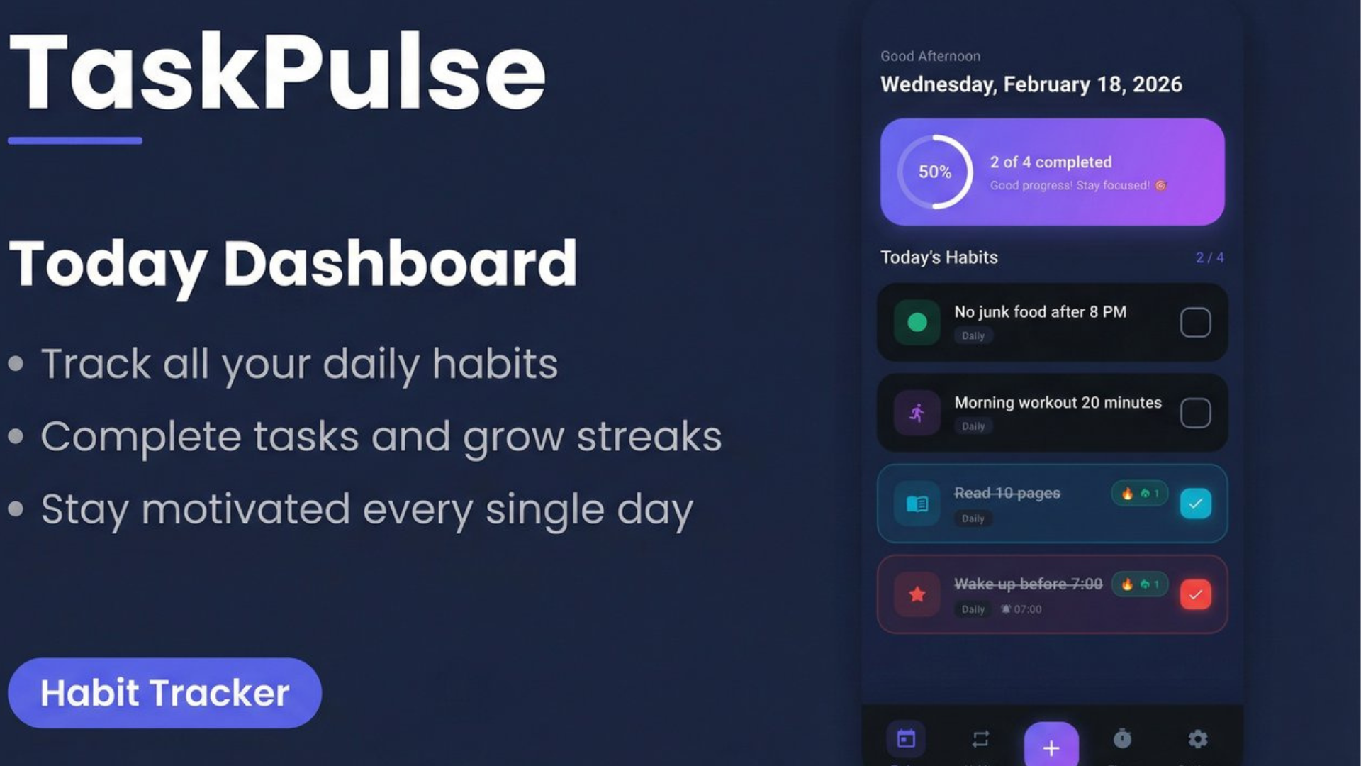 Task Blocks. Amazon TaskPulse - Habit Tracker & Daily Task Organizer - App on Amazon Appstore