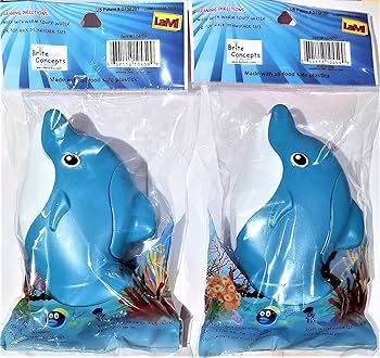 ソビくんOcean blue 2体セット Amazon.com: Brite Concepts Dolphin Snack Box, Plastic, 2-pack