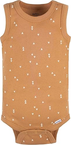 Miniatura 5 de Mameluco Gerber sin mangas, 4 unidades, para bebé