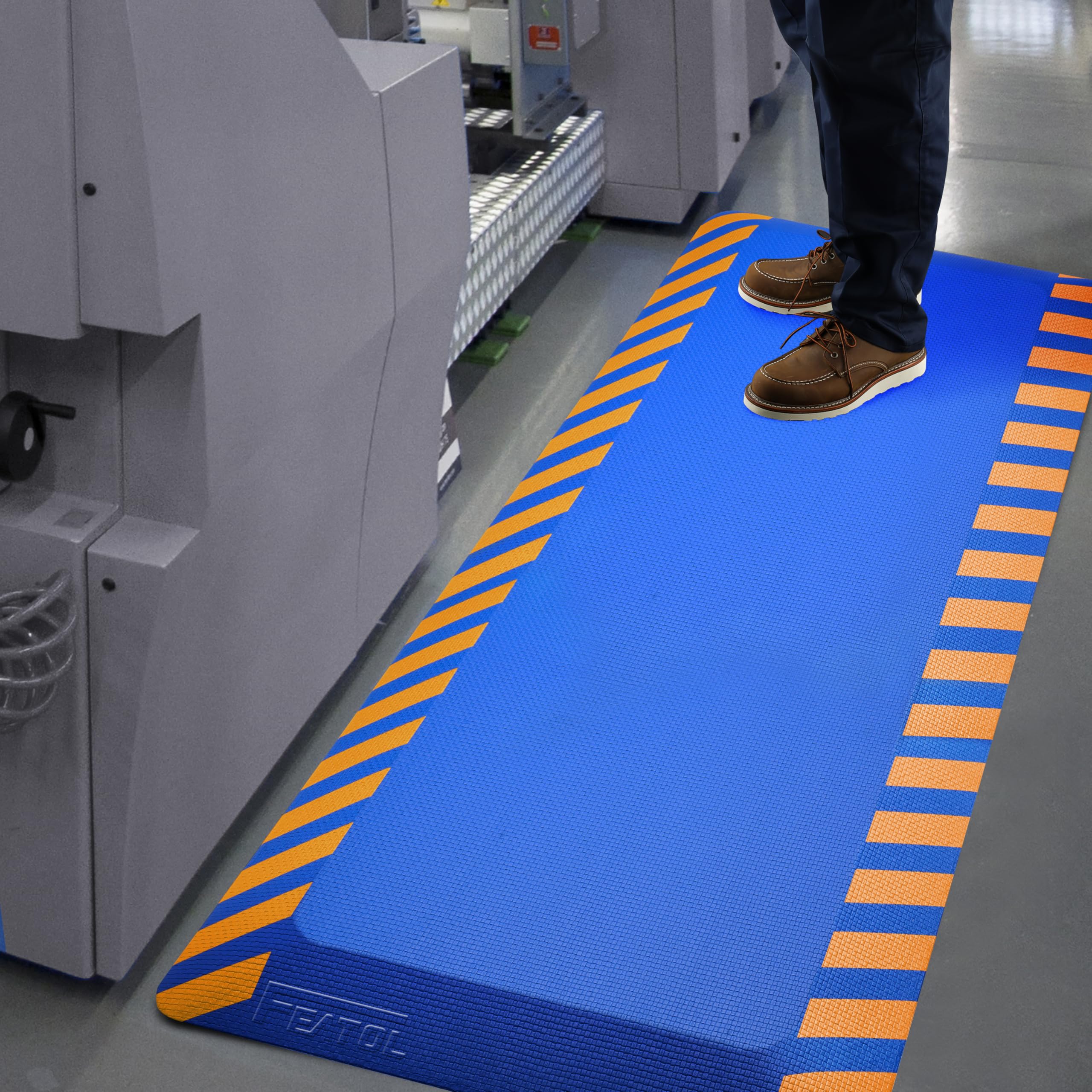 FEATOL 0.9" Anti Fatigue Mat for Industrial &amp; Standing Mat &amp; Home Kitchen