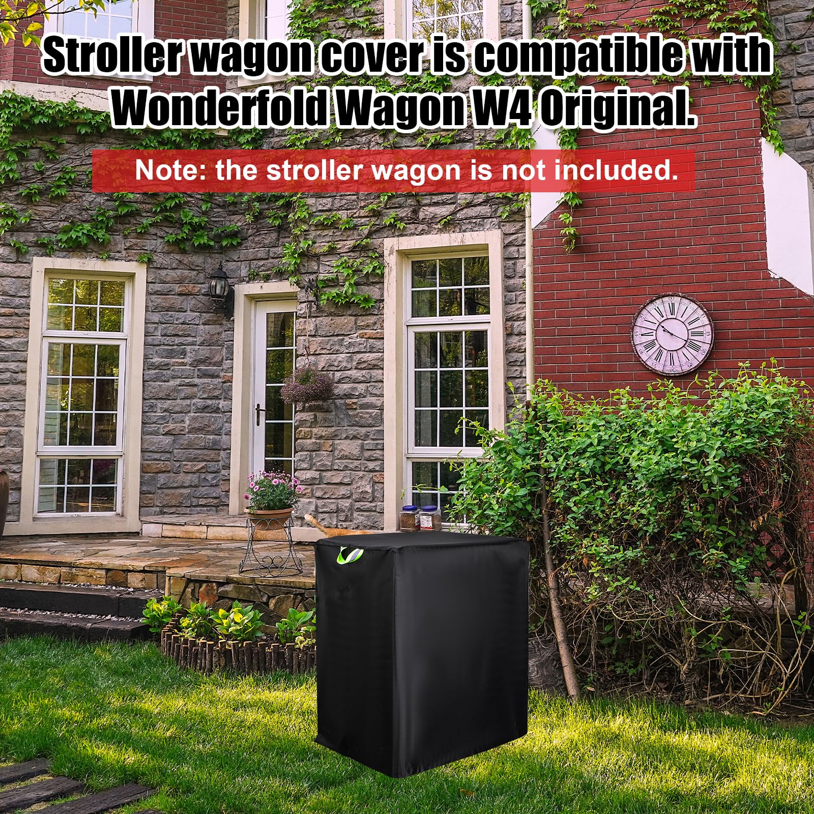 Rilime Housse De Chariot Compatible Avec Wonderfold Wagon W4 Original