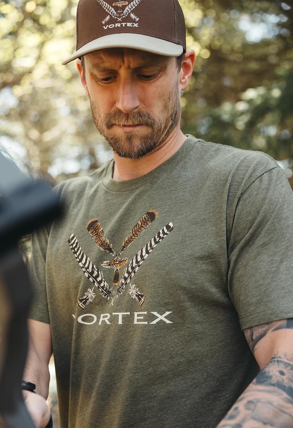 Vortex Men's Turkey Core Logo Short Sleeve T-Shirts - Image 3