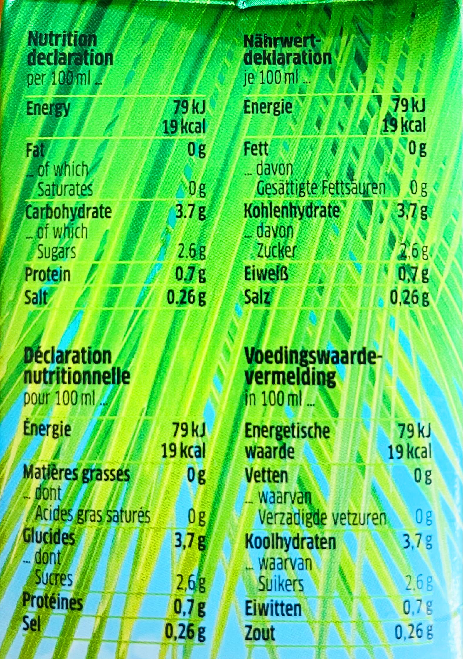 AQUA VERDE - Bio-Kokoswasser aus Konzentrat I 100% Natürlich & Pur I Ideal für Hydratation & Cocktails I Vegan I Glutenfrei (12)