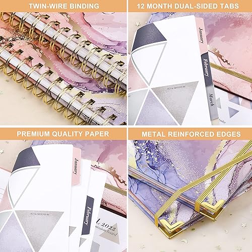 Miniatura 6 de 2022-2023 Planner - 2022-2023 Academic Weekly Monthly Planner with Tabs, July 2022 - June 2023, 8" x 10", Hardcover Planner with Holidays + Thick