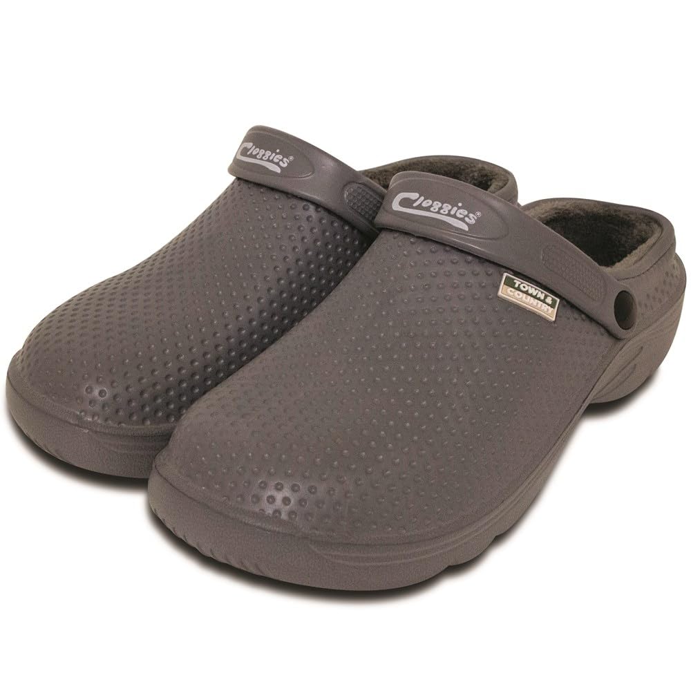 Town & Country Clogs Mens/Womens Ladies/Gents Gardening Super Soft Clogs/Cloggies Lightweight Cushioned Some Colours with Fleecy Insole