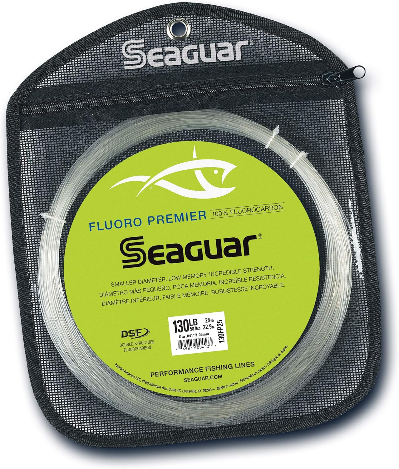 Seaguar Fluoro Premier FluorocarbonAngelschnur, doppelte Struktur für