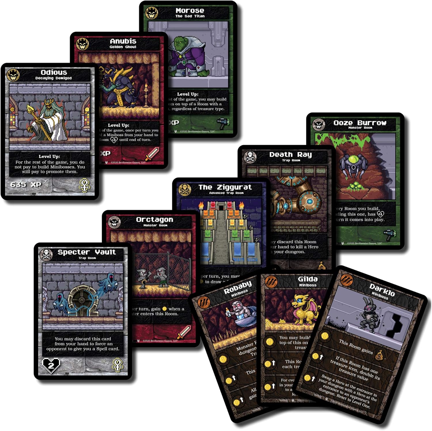 Brotherwise Games Boss Monster: Vault of Villains Expansion - 2 to 6 Players, Ages 13+