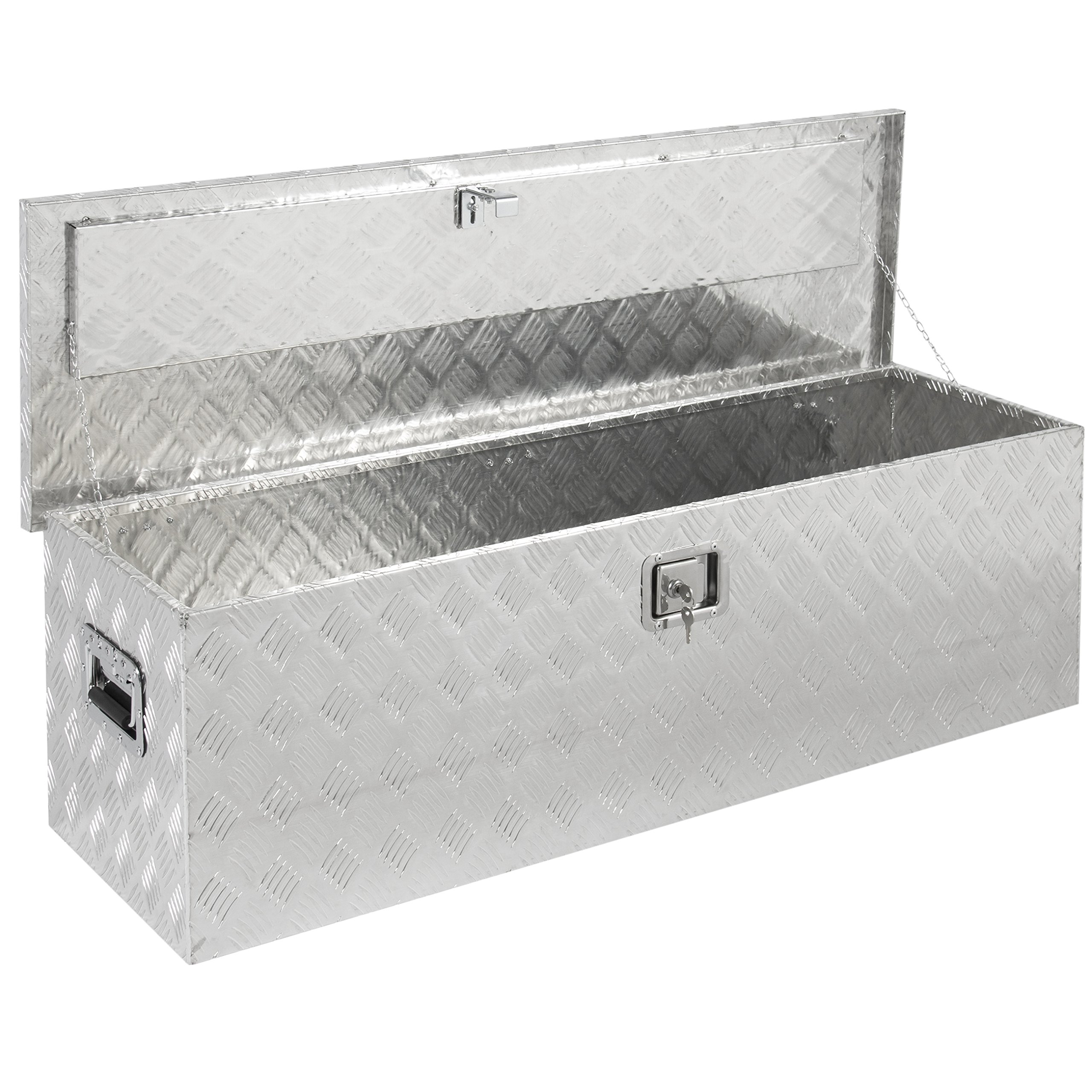 Best Choice Products 49 Aluminum Camper Tool Box W Lock Pickup