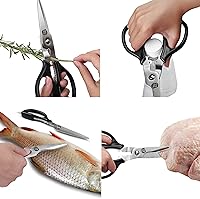 Vista 4 de Top Cut 1022513 Tijeras de cocina resistentes y tijeras multiusos, 9 pulgadas