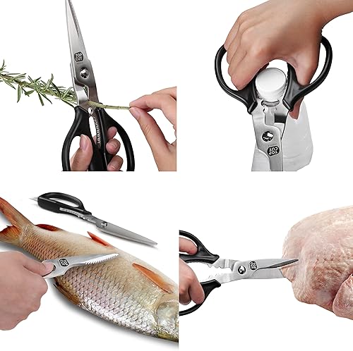 Miniatura 4 de Top Cut 1022513 Tijeras de cocina resistentes y tijeras multiusos, 9 pulgadas