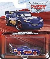 Vista 6 de Disney Pixar Cars 3 Vehículo fundido a presión de Rayo McQueen fabuloso