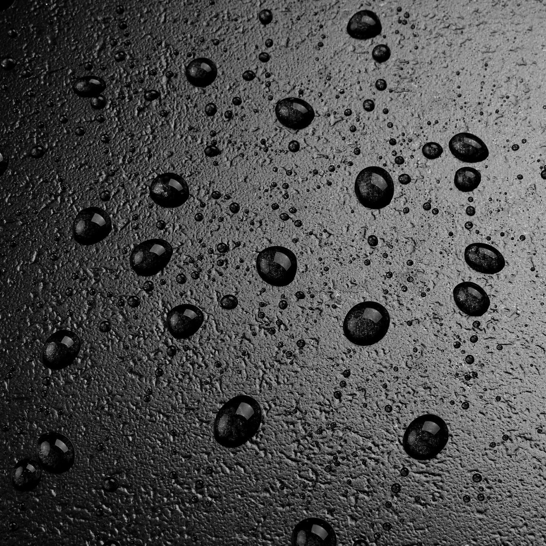 Decotalk DallePVC Adhesive Sol Noir Mat 30x30cm 30 Pièces Carrelage Autocollant Sols Cuisine Noir Revtement de Sol Adhesif Intérieur Carrelage Adhesif Mural SolsPVC Salle de Bain Buanderie