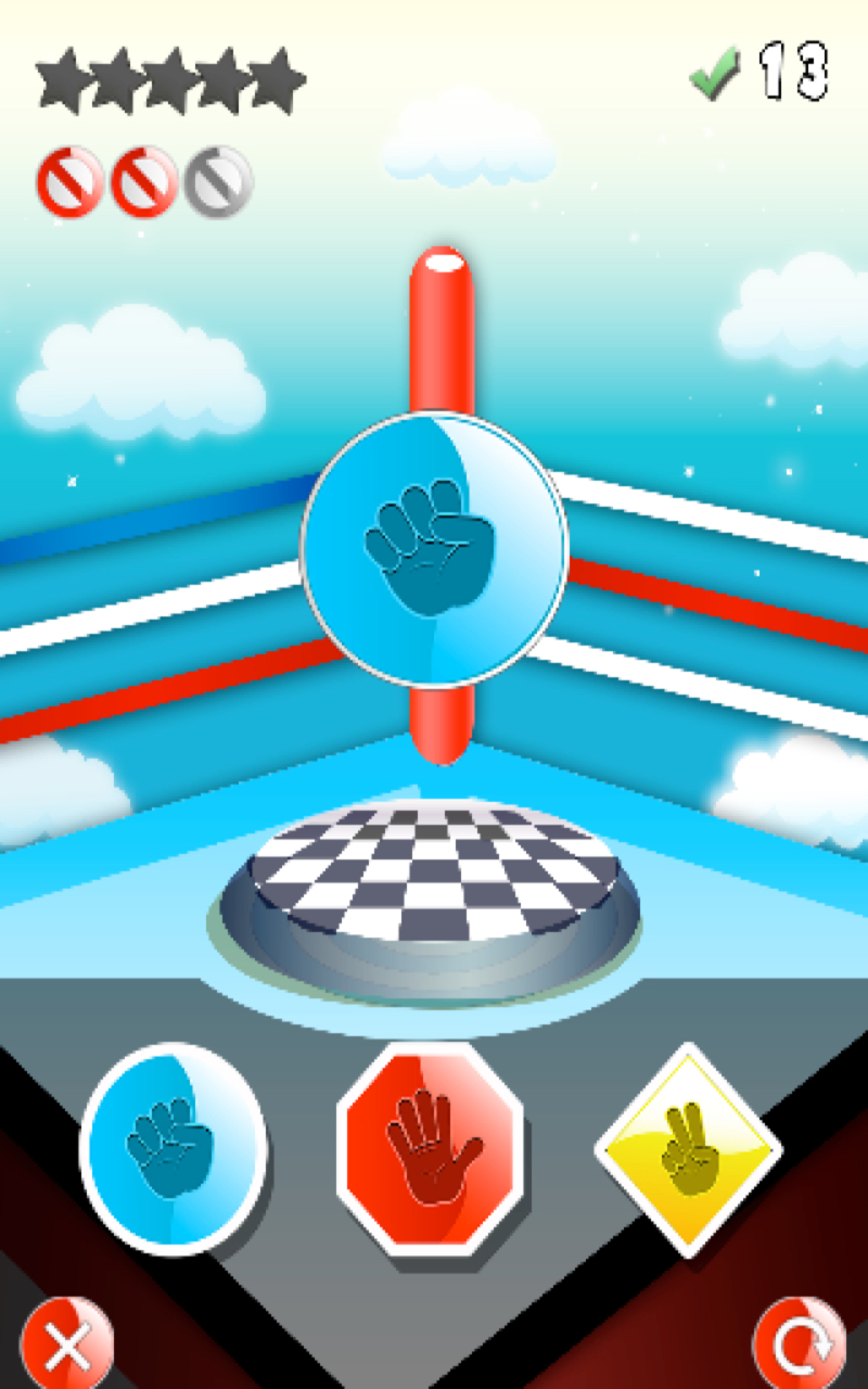Scissors Ko R.P.S. Knockout Free - Fast Paced Rock Paper Scissors Action ...